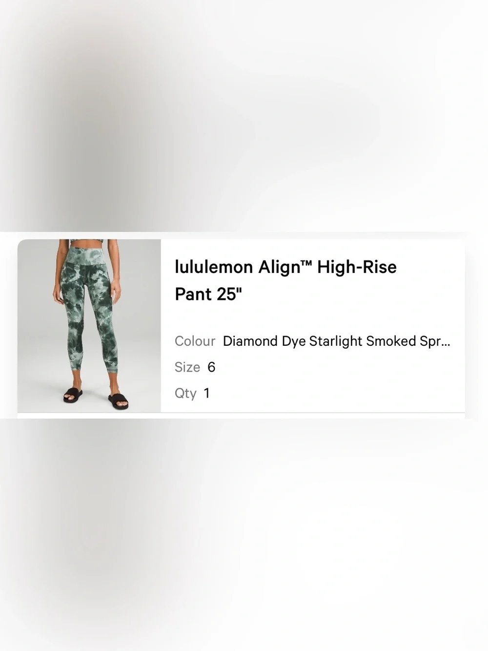Lululemon Align High Rise Pant 25”